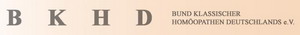 Bund klassischer Homöopathen Deutschlands e.V. Logo des BKHD