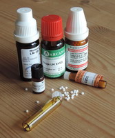 Foto verschiedener hom�opathischer Arneien